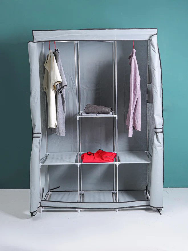 رويال فورد Royalford Wardrobe with Racks RF12429